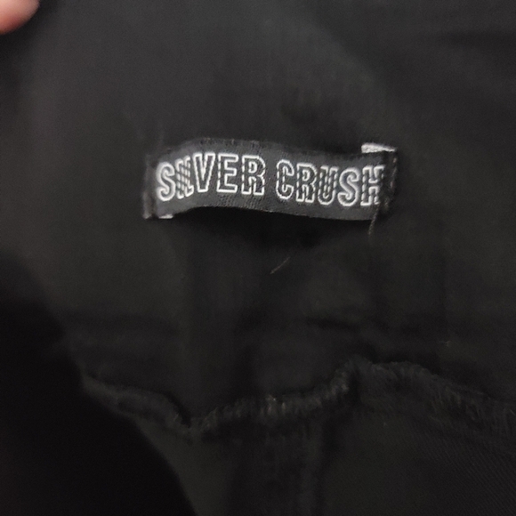 BLACK High Waisted Shorts NEW - Picture 3 of 3